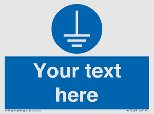 Custom Connect to Earth Sign